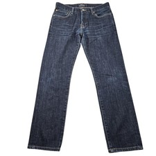 Lucky Brand 1 Authentic Skinny Jeans Mens 30x28 (30x30 tag) Blue Dark Wash Slim picture