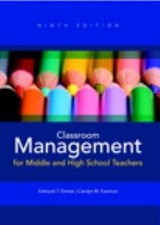 Classroom Management for Middle and High School Teachers by Edmund T. Emmer and picture