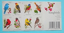 US 2014 Songbirds Forever Booklet Pane of 20 Stamp Scott # 4882-4891 (MNH) picture