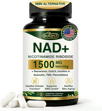 NAD+ Supplement 1500Mg, NAD Resveratrol Supplement -120 Capsules picture