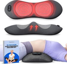 SmoothSpine Back Massager w Heat Vibration Traction Triple Fusion picture