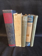 Vintage Antique Book Lot of 5 Myths of Greece Rome First Year Nature Reader Deco picture