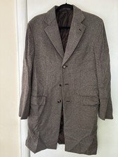 Brioni Men’s Light Brown Cashmere Overcoat Made in Italy Coat IT 40 picture