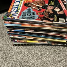 Lot Of 36 Vintage PWI ,The Wrestler & Inside Wrestling Magazines 1980s & 1990’s. picture