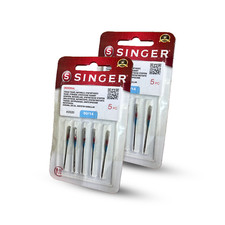 SINGER UNIVERSAL SEWING MACHINE NEEDLES SIZE 90/14 10-PACK CERTIFIED #2020 picture