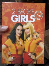 2 Broke Girls: The Complete Series Seasons 1-6 (DVD, 17-Disc Set) New Sealed picture