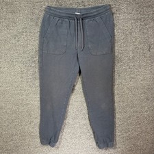 Avia Womens Grey Joggers Drawstring Elastic Waist Sweatpants Size S 4-6 picture