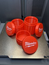 Tool Brand Container Set of 3 Sizes Threaded Screw & Parts Storage 3D Printed picture