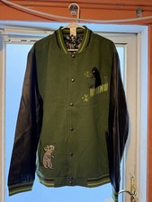 New Disney's Encanto -Bruno Embroidered Varsity Jacket for Adults - X-Large NWT picture