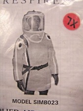 NEW RESPIREX MODEL SUPPLIED AIR RESPIRATOR BLOUSE XL SIMB023 picture