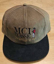 Vintage MCI Classic Heritage of Golf Harbour Town Texace USA Strapback Hat picture