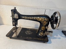 Antique  1903 PHEASANT SINGER TREADLE SEWING MACHINE 1900S picture