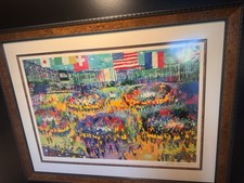 LeRoy Neiman Chicago Mercantile Exchange 2006 Signed Serigraph AP 27/58 picture