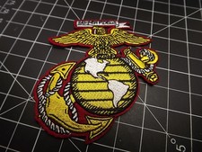 MARINE CORPS USMC SEMPER FIDELIS PATCH LOGO BRAND NEW 3-1/4