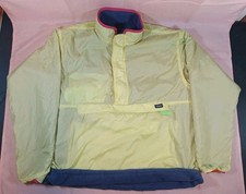 Vintage 1980s Patagonia Glissade Jacket Fleece Anorak Reversible USA Made Size L picture