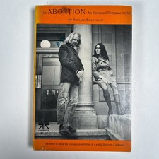 The Abortion Richard Brautigan 1971 Touchstone Books Paperback First Edition picture