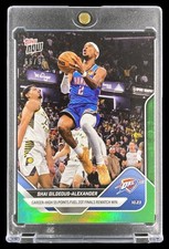 /99 Shai Gilgeous-Alexander Green Foil 2025 Topps Now - #20 55 Point Game picture