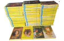 Near Complete Nancy Drew Hardcover Book Set #1-#56 **VERY GOOD** Glossy covers picture