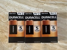 Duracell Coppertop 9V Alkaline Batteries 6-Pack (3x 2-Pack) Exp 2030 picture