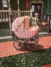 HEIDI OTT 1:12  DollHouse Baby Carriage Pram picture
