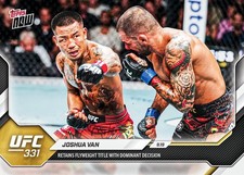 Joshua Van - 2026 UFC Topps NOW® - Card 33 - *PRESALE* picture
