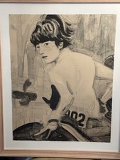 Elizabeth.  Peyton (b.1965)- John, Signed  (2000)   picture