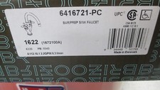 NIB, Brizo 6416721-​PC, Polished Chrome Two Handle, Bar Prep Faucet picture