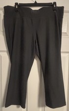 Xersion Gray Capri Leggings w/One Back Zip Pocket Activewear/Gym Wear - Size XL picture