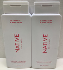 Native Body Wash, Grapefruit & Bergamo, Sulfate Free, 18oz, 2 Pack picture