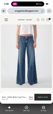 AMO Edith Trouser Wide-Leg Jeans - Women’s Size 28 picture
