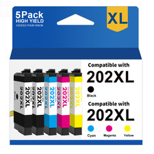 202XL T202 202 XL Ink Cartridges for Epson WorkForce WF-2860 XP-5100 Printer picture