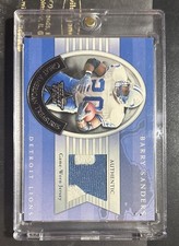 2000 Leaf Rookies & Stars Great American Treasures Barry Sanders GAT3 /100 (MEM) picture