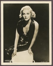 Madeleine Carroll Stunning Leather Dress Original 1936 Sexy Sepia Glamour Photo picture