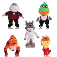 The Bad Guys Movie Set - Cute Plush Soft Toy Characters Stuffed Collection Doll picture