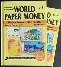 Standard Catalog of World Paper Money 1961-Present Catalog Book in 2 volumes 377 picture