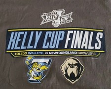 ECHL Kelly Cup Final Shirt Large Hockey Toledo Walleye Newfoundland Growlers picture