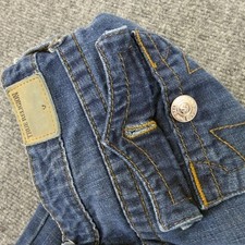 True Religion Geno Single End Straight Leg Jeans Blue Size 18 Boys picture