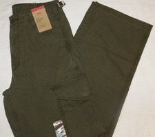Levis Jeans XX Cargo Baggy Pants Midrise Baggy thru Seat & Thigh Forest Night picture