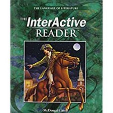 The InterActive Reader (Language of Literature, Grade 8) - Paperback - GOOD picture