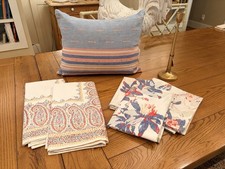 RARE RALPH LAUREN ESTELLE  VERONIQUE 6PC BEDDING LOT GENTLY USED  picture