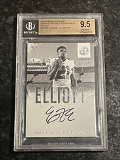 2016 Panini Encased Ezekiel Elliott (RC) Auto Notable Signatures /10 Silver 9.5 picture