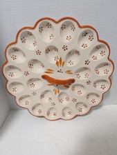 Temptations by Tara Easter Egg Deviled Egg Tray with Handle 14