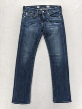 AG Adriano Goldschmied Tomboy Relaxed Straight Jeans Womens 26 Blue Medium Wash picture