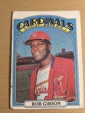1972 Topps - Bob Gibson #130 Poor Condition picture