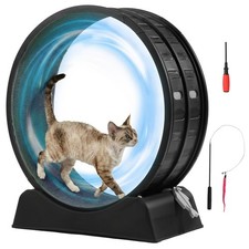 Large Cat Exercise Wheel Cat Treadmill Cat Running Wheel Silent Movement Cat Toy picture