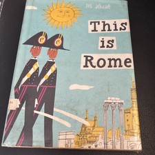 This is Rome by Miroslav Sasek 1973 Reprint Hardcover With Dust jacket picture