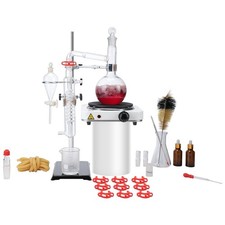  Essential Oil Distillation Kit, 500ml Distillation Apparatus, 3.3 Boro Lab Glas picture