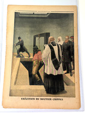 1910 Le Petit Journal Newspaper Murder EXECUTION crime DEATH COMPLETE  picture