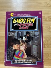 Basic Fun With Adventure Games &  Commodore Experience Programming LOT OF 2 picture