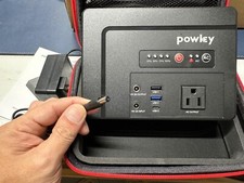 Open Box Powkey Portable Power Station 100W/97.68Wh Camping Portable Generator picture